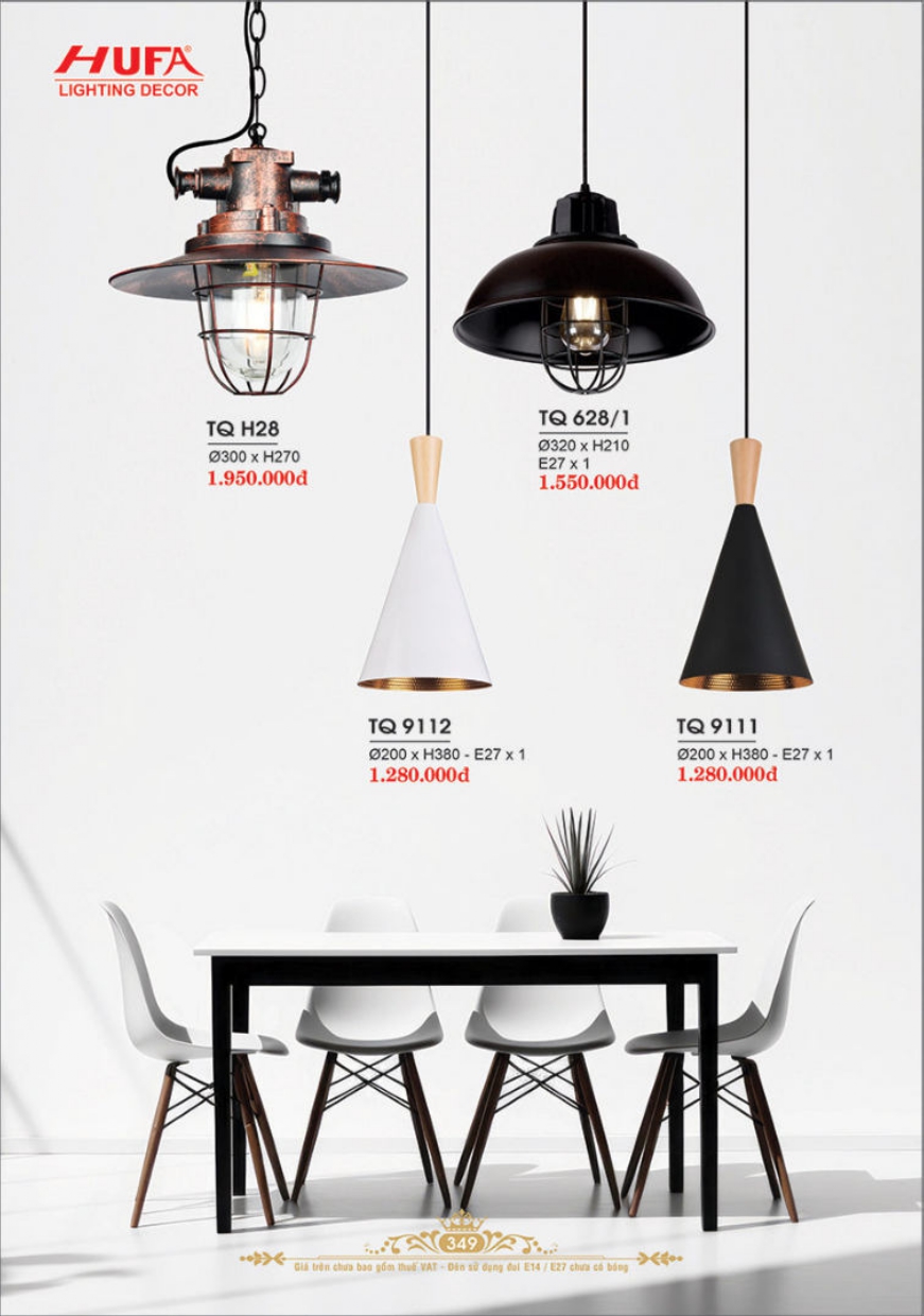 Bảng giá đèn trang trí HUFA